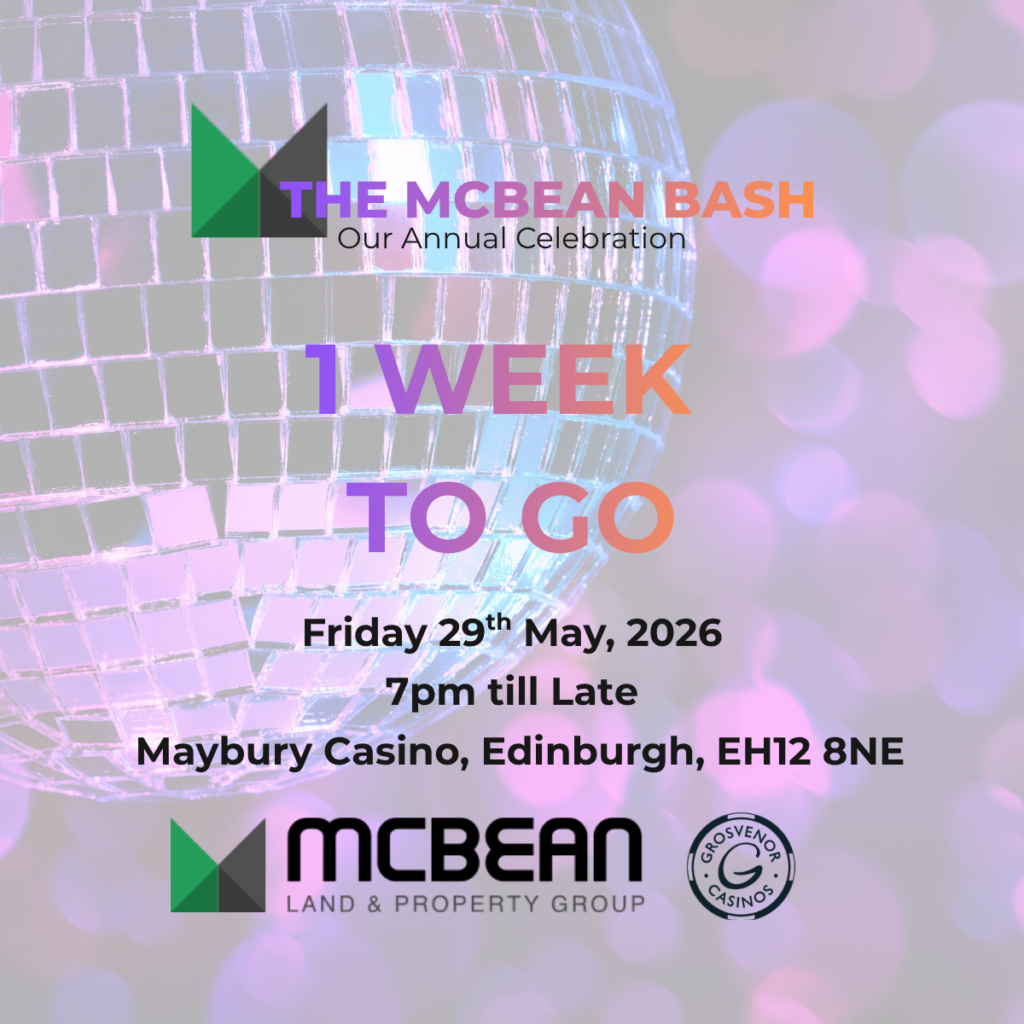 McBean - 1 week to go